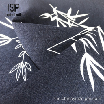 100％人造丝poplin印刷了睡衣面料
